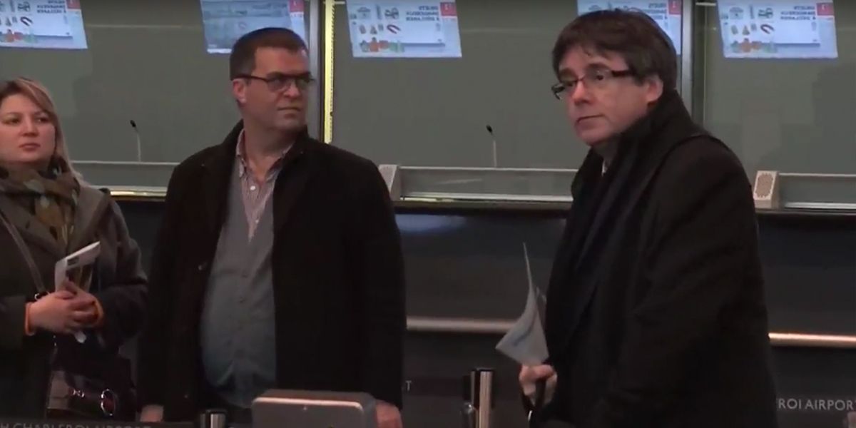 Puigdemont llegó a Dinamarca y Fiscalía española pide activar orden europea de detención