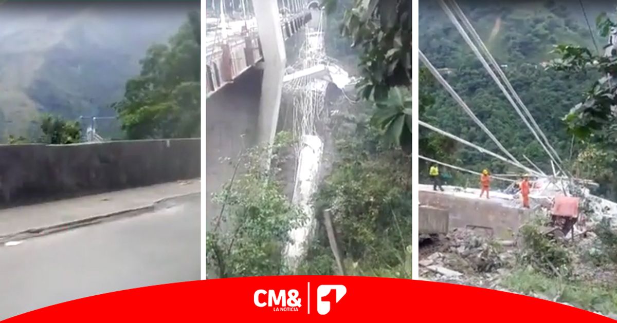 Nueve muertos tras colapso de puente en la vía Bogotá – Villavicencio