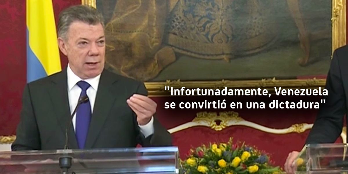 Santos pide a comunidad internacional que no reconozca elecciones venezolanas