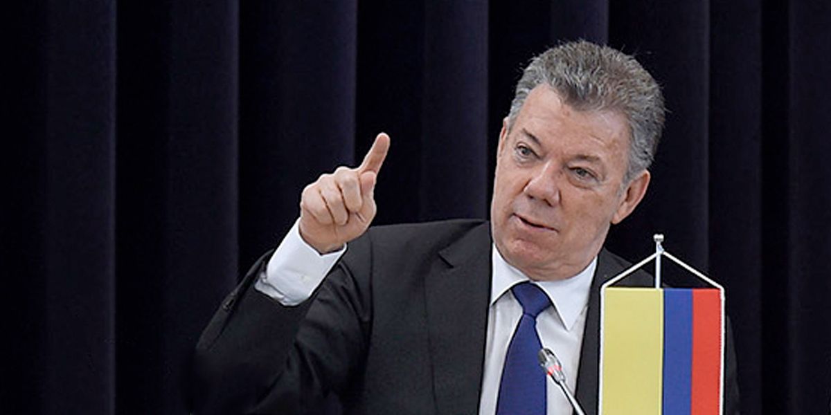Santos espera que pronto se negocie un nuevo cese al fuego con el ELN