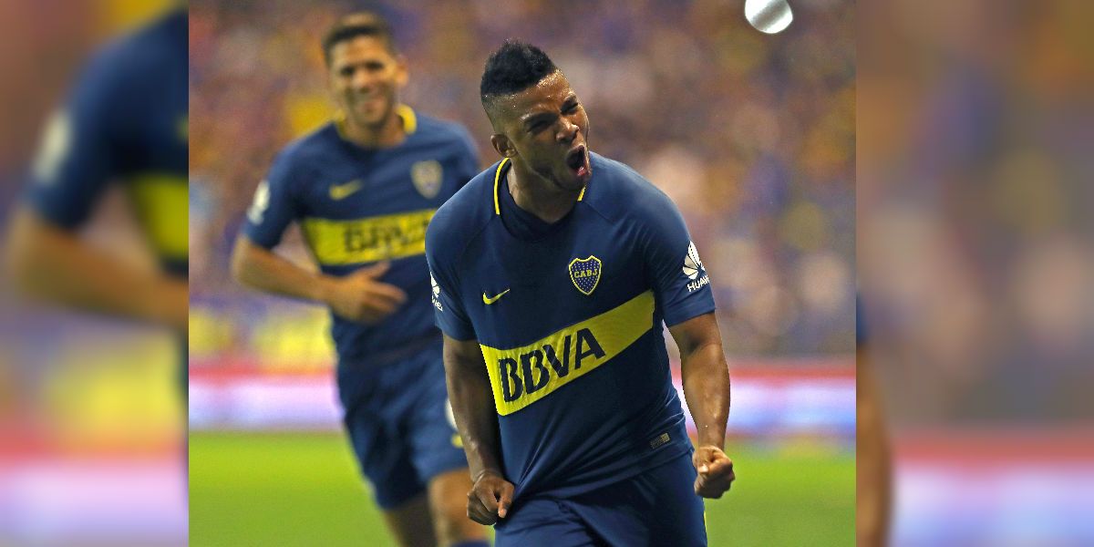 El golazo de Frank Fabra que le dio el triunfo a Boca Juniors