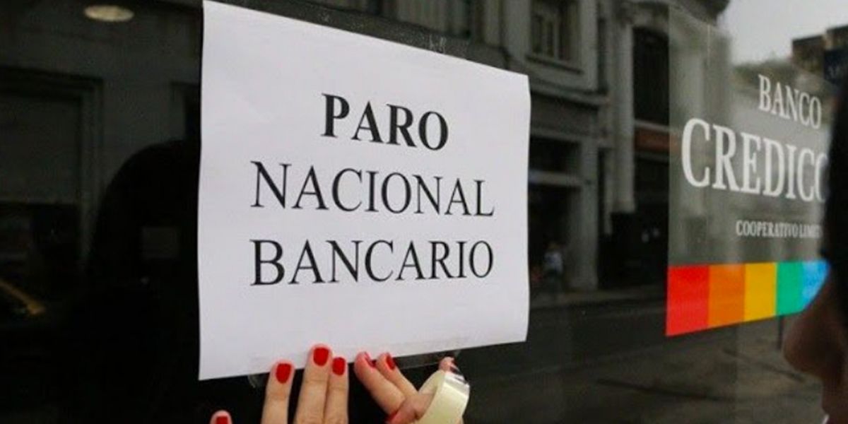 Argentina inicia semana con entidades bancarias cerradas por paro de 48 horas
