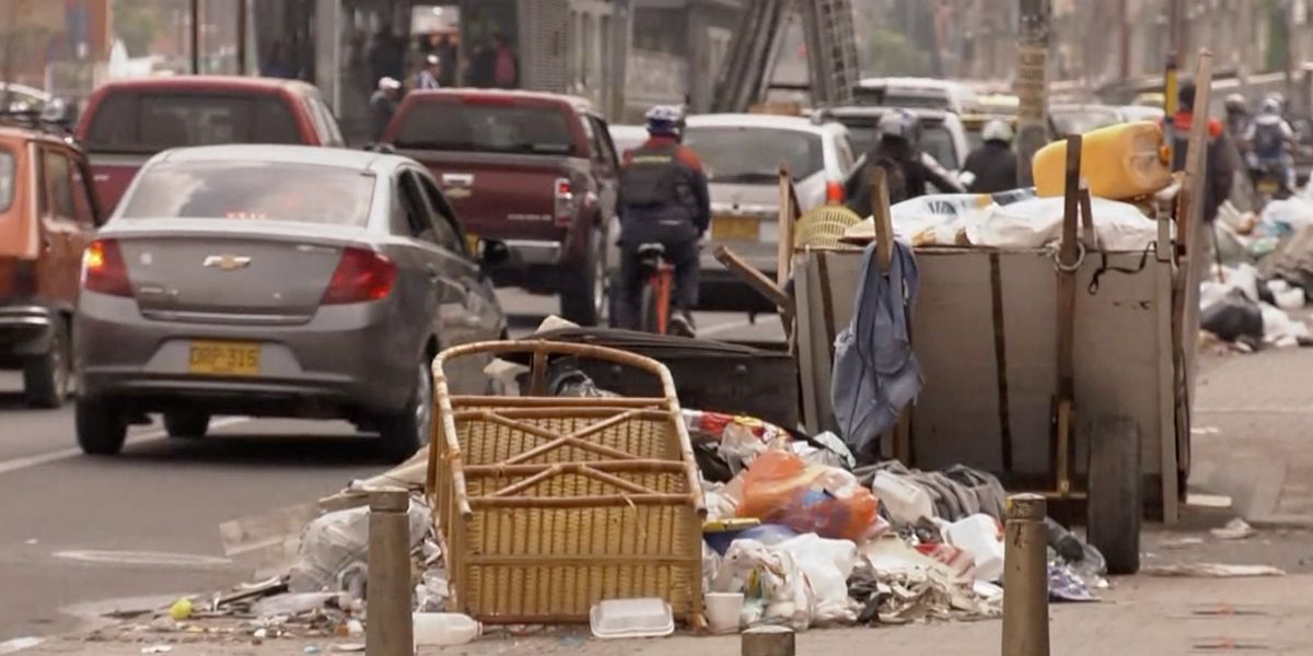 Bogotá sigue con problemas de basuras, no descartan multas a operadores