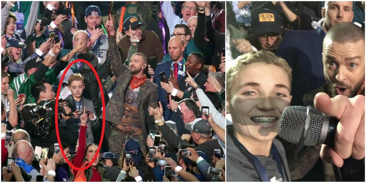El ‘Selfie kid’ y Justin Timberlake se roban el show en el SuperBowl
