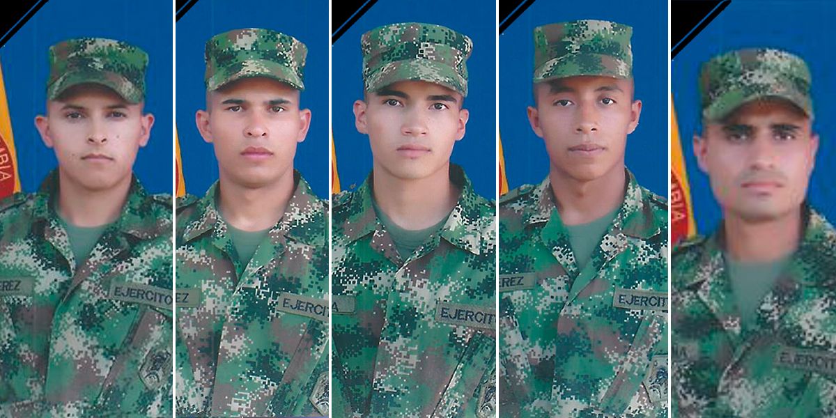 Cinco soldados muertos deja una emboscada del ELN en Norte de Santander