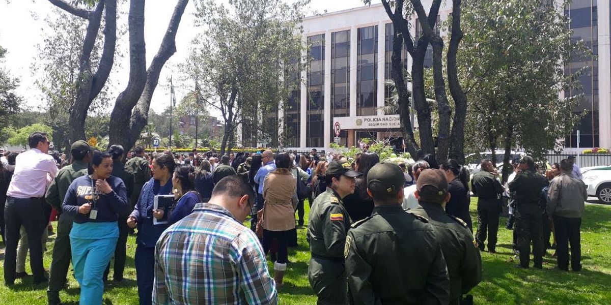 Descartan amenaza de bomba cerca a la Dirección de Sanidad de la Policía en Bogotá