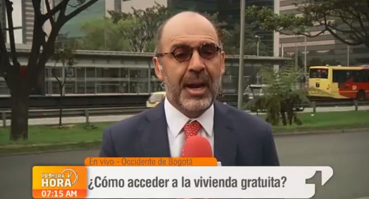 Ministro de Vivienda Camilo Sánchez en "Primera Hora" / FOTO: Screenshot emisión "Primera Hora"