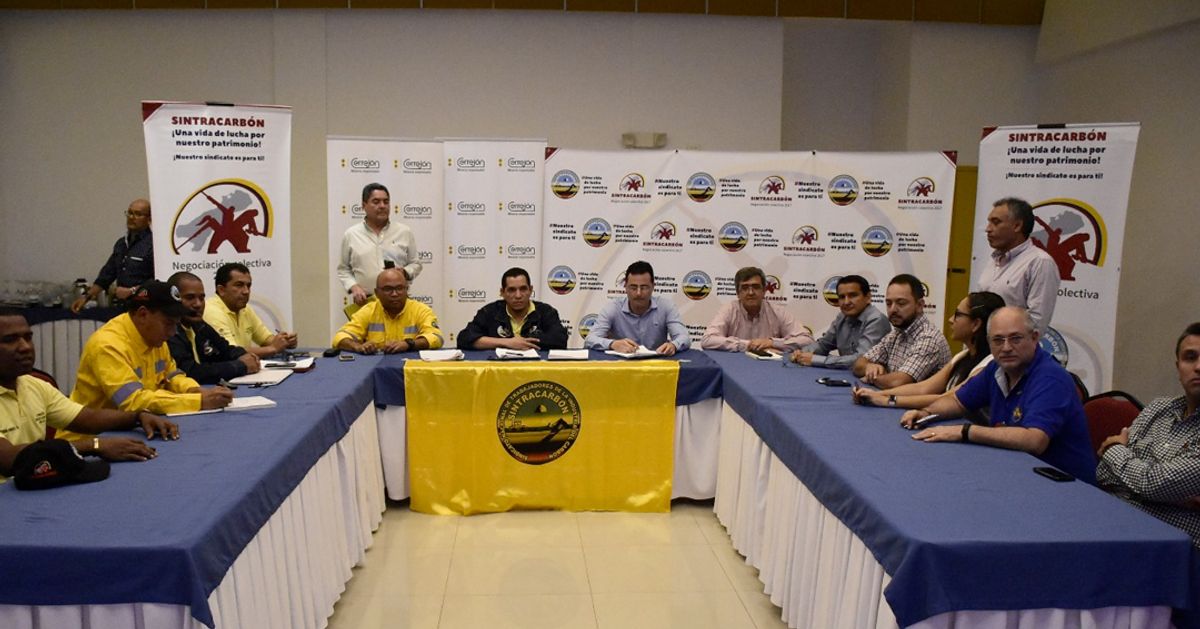 Empresa Cerrejón y Sindicato firmaron convención colectiva