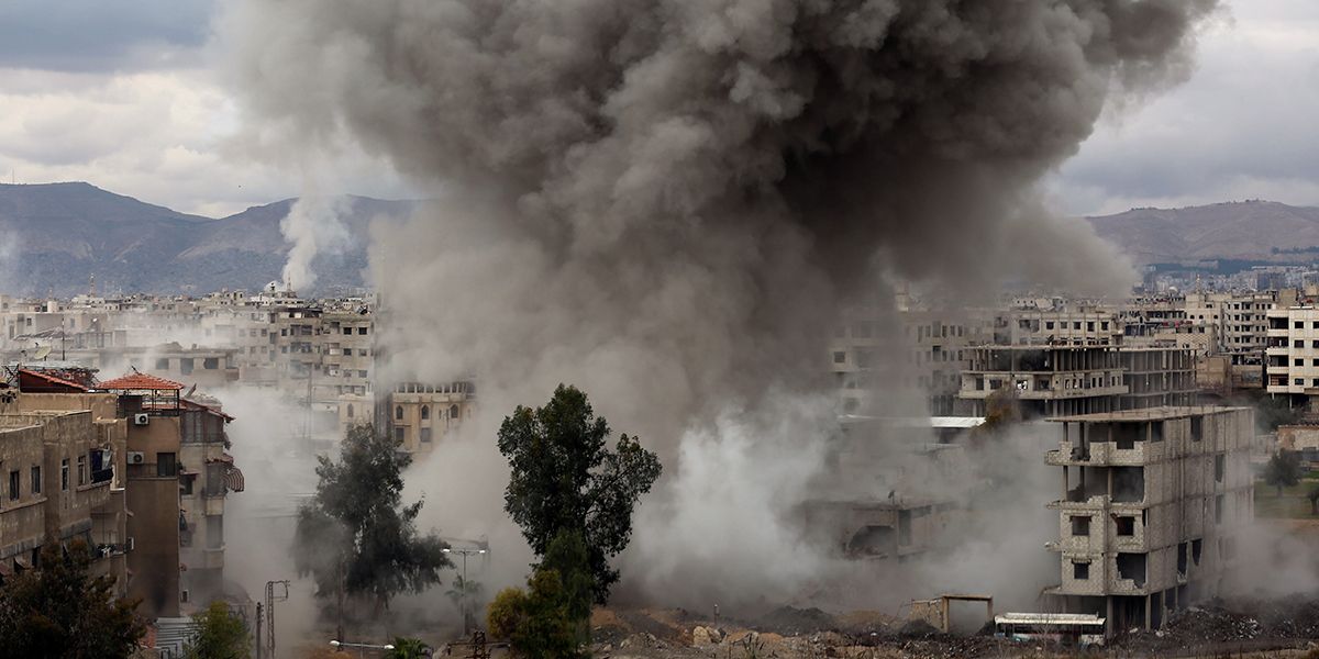 Al menos 59 muertos por ataques en región siria de Guta Oriental