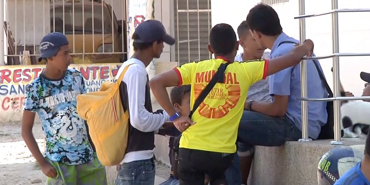 Nuevo grupo de venezolanos llega a Terminal de Transportes de Soledad, Atlántico