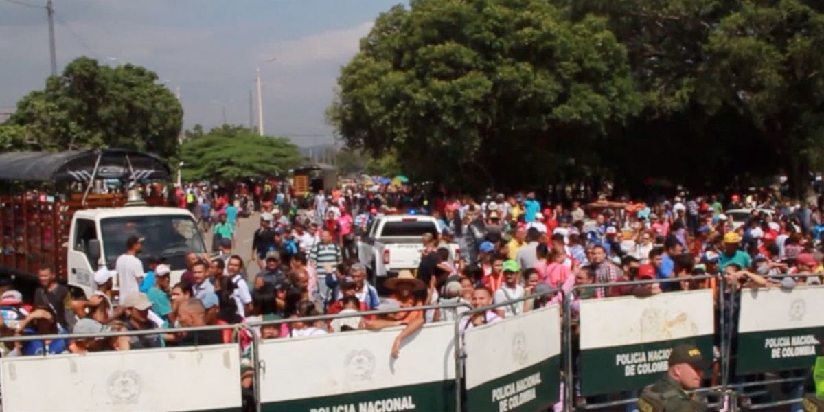 Por horas, Venezuela prohibió ingreso de colombianos por la frontera