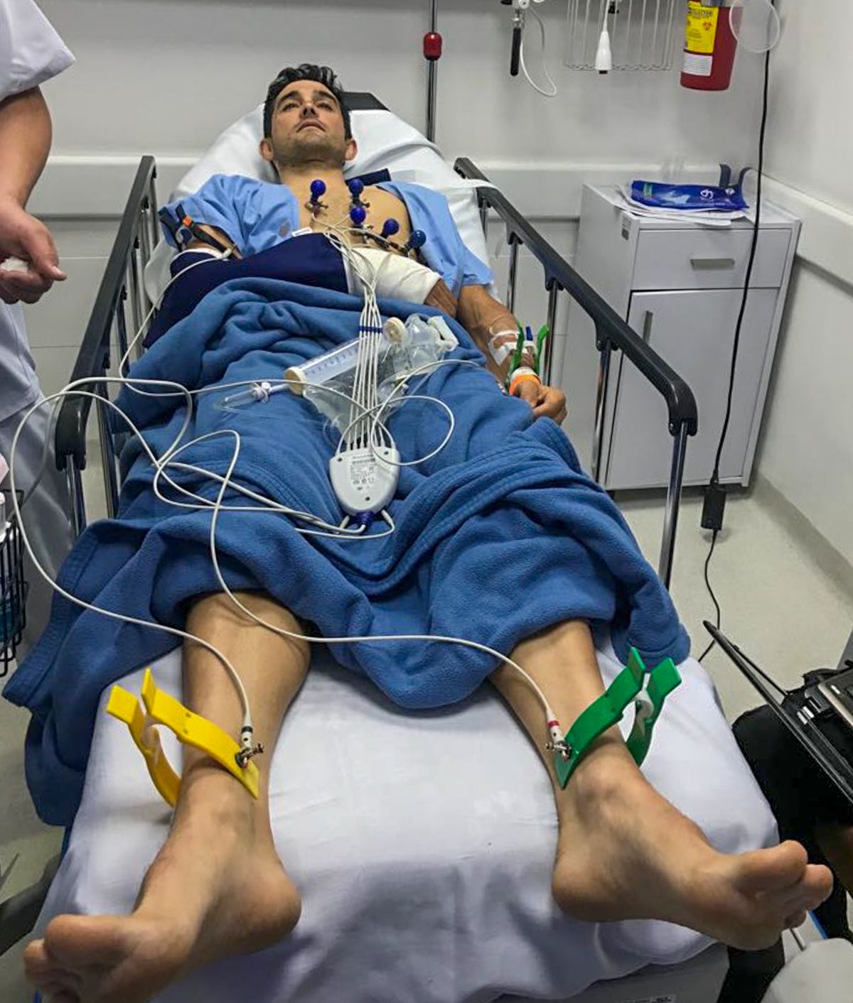El ciclista Óscar Sevilla fue golpeado por ladrones que le hurtaron su bicicleta
