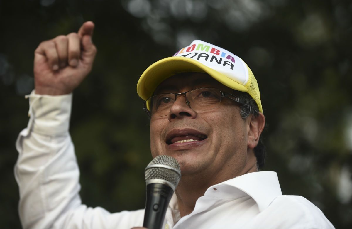 Gustavo Petro Colombia Humana candidato presidencial