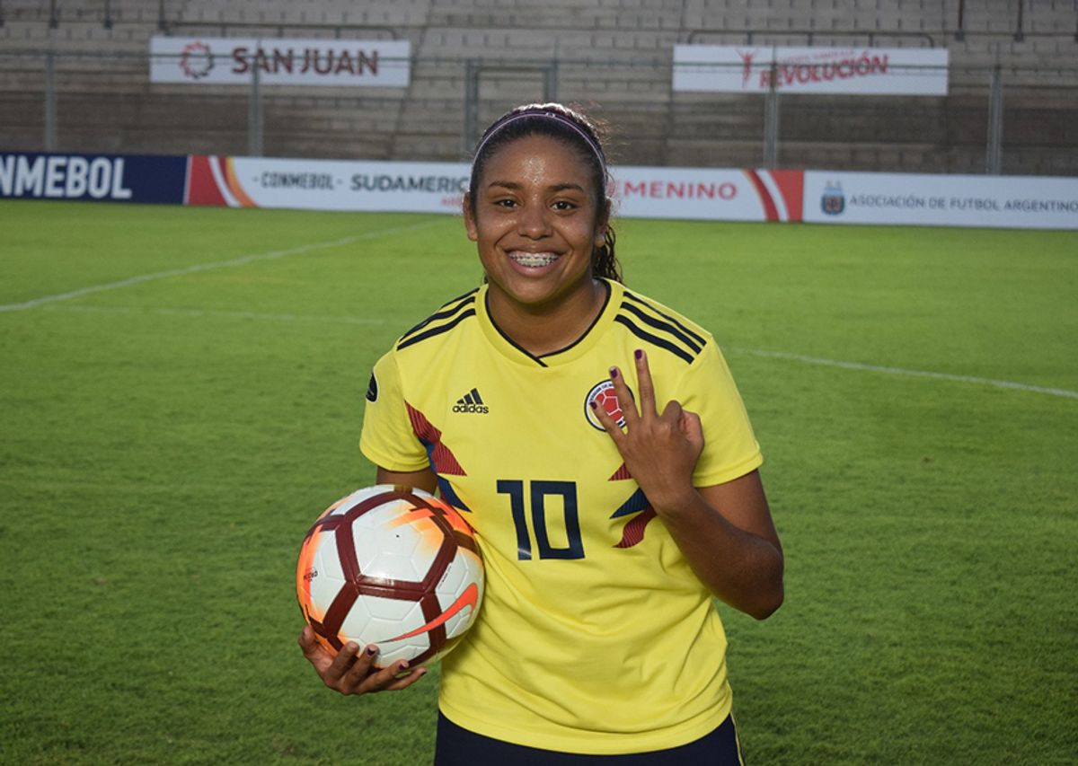 Maireth Pérez es la figura de la Selección Colombia femenina Sub-17