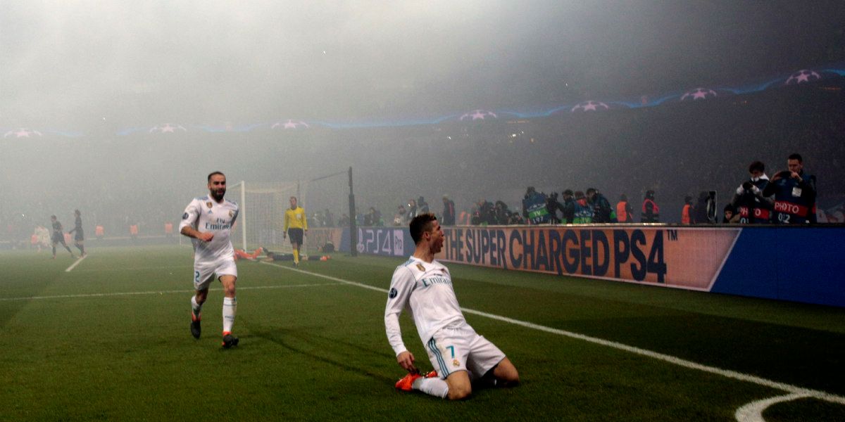 Cristiano Ronaldo y el Real Madrid eliminan al PSG de Champions League