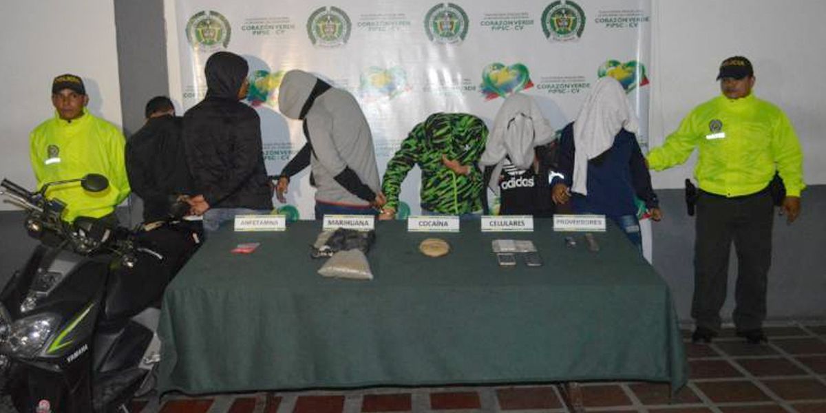 Capturados seis integrantes de banda delincuencial al mando de alias ‘Diego Homicidio’