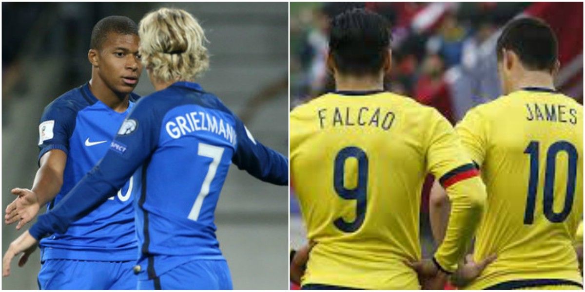 Francia convoca a todas sus estrellas para enfrentar a Colombia