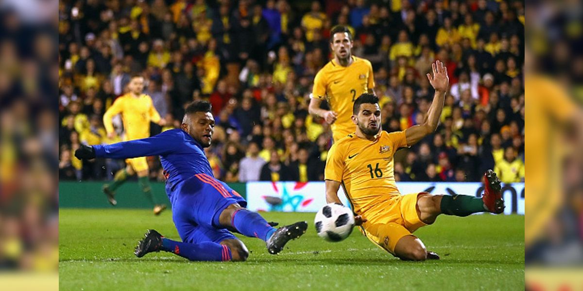 Una Colombia sin puntería empata con Australia