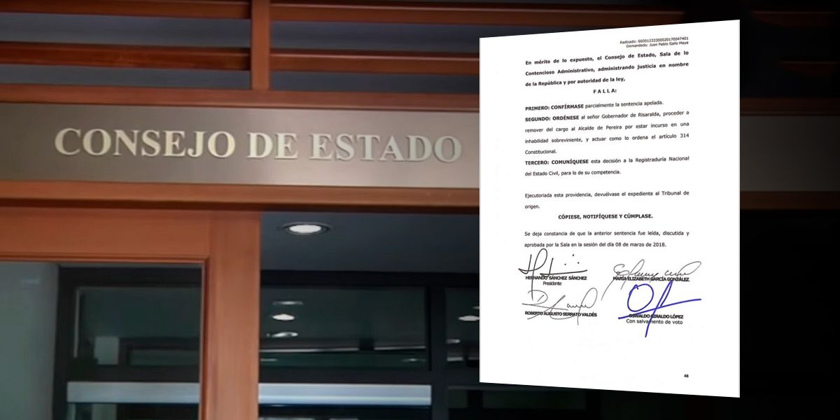 Consejo de Estado denuncia falsificación de documentos