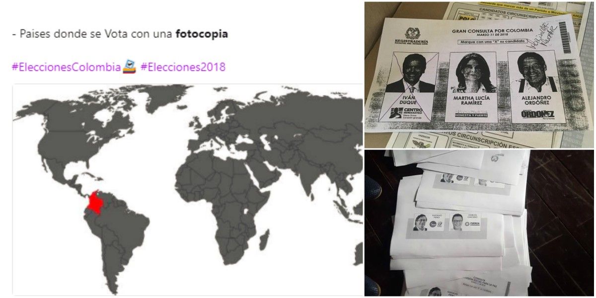 Indignación y burlas por uso de fotocopias en las elecciones