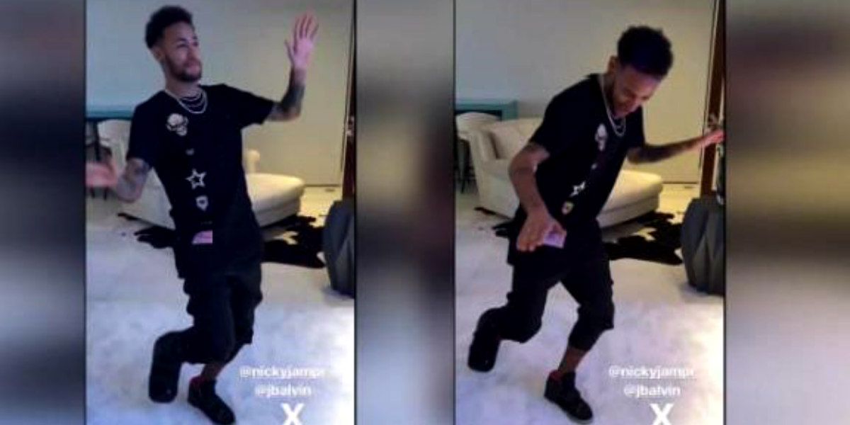 Critican a Neymar por bailar lesionado y en un solo pie