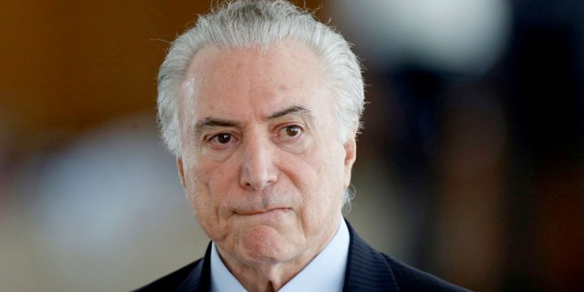 Corte Suprema de Brasil incluye a Temer en la lista de sospechosos por caso Odebrecht
