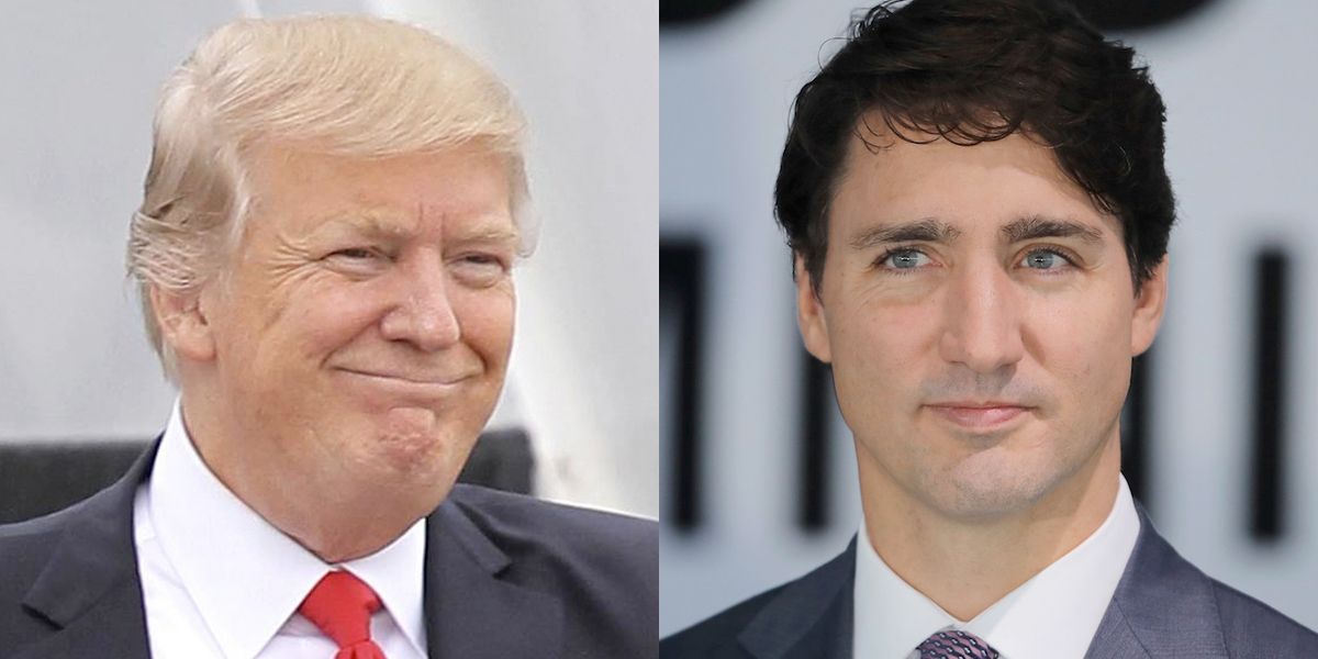 Trump confesó que le mintió a Trudeau y alardeó sobre el hecho