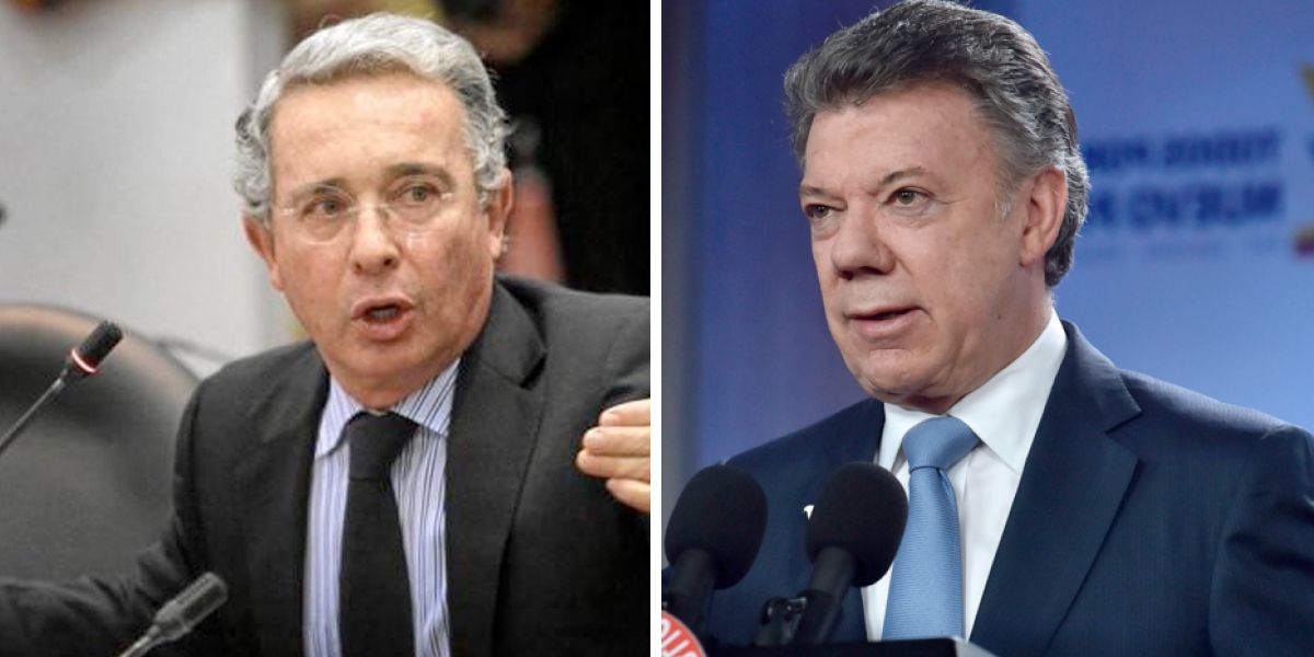 “Solapado y mentiroso”: Uribe arremete contra Santos por los falsos positivos
