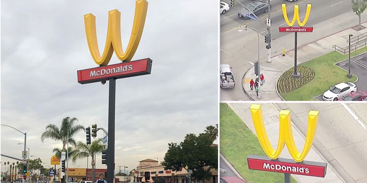 ¿Por qué McDonald’s invirtió sus famosos arcos dorados?