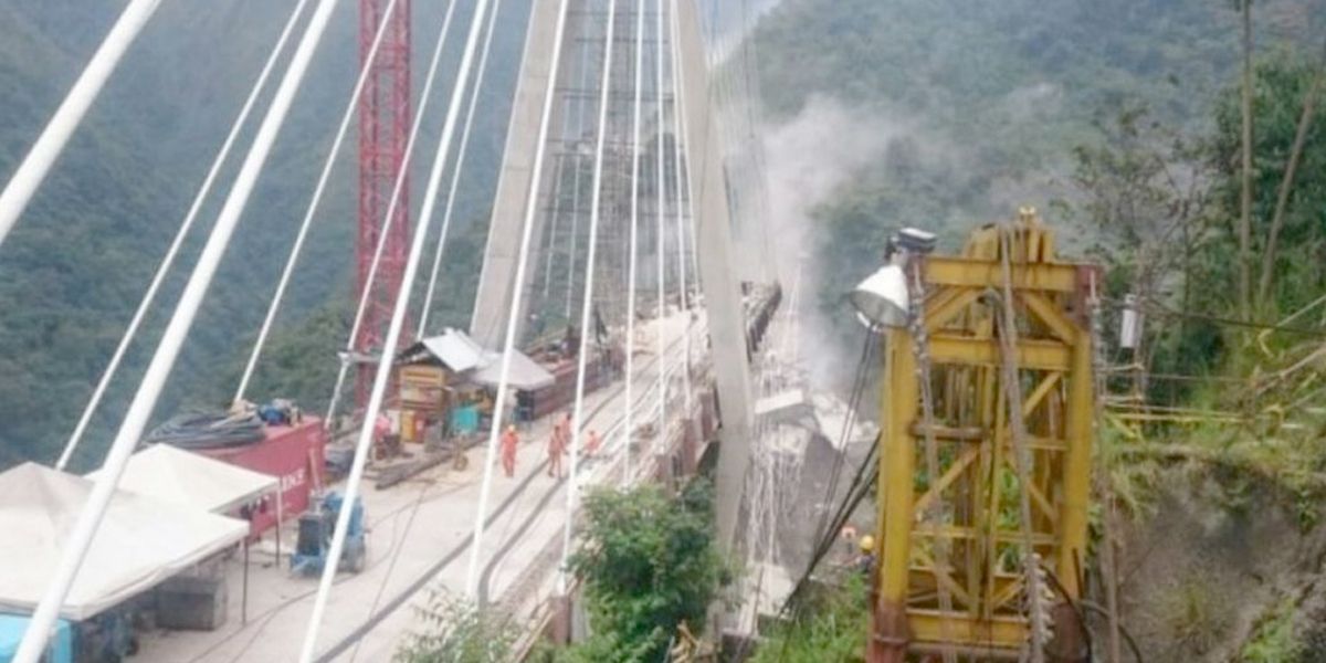 ANI confirma que en mayo se demolerá la parte que está en pie del puente Chirajara