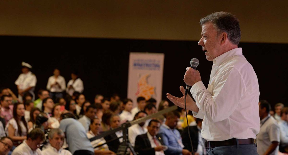 Pdte. Santos invitó a tener ‘las elecciones presidenciales más tranquilas’