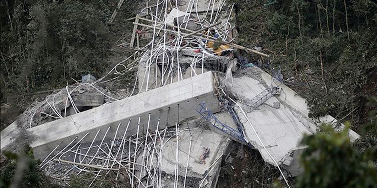 Demolerán totalmente parte afectada por desplome en puente Chirajara