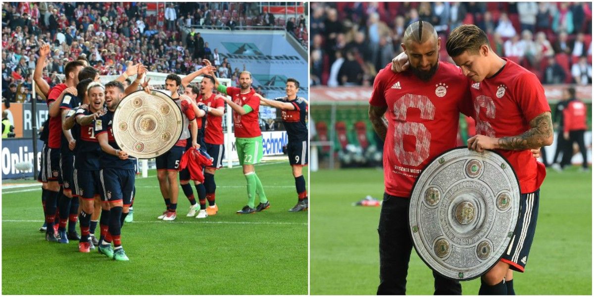 James Rodríguez y Bayern Múnich, los únicos aspirantes a la triple corona
