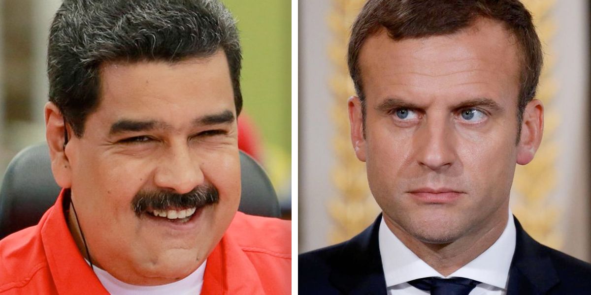 Macron es ‘pelele’ de Trump y ‘sicario’ de la oligarquía francesa: Nicolás Maduro