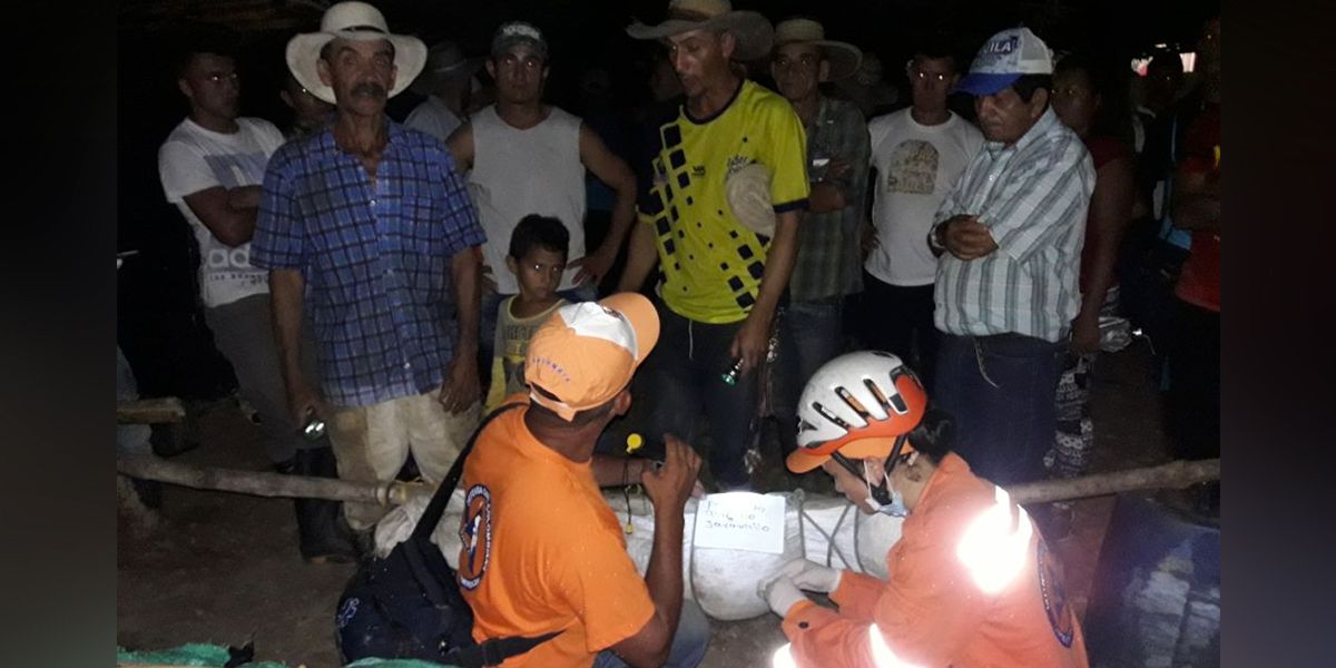 Cinco muertos deja accidente en mina de aluvión artesanal en Antioquia