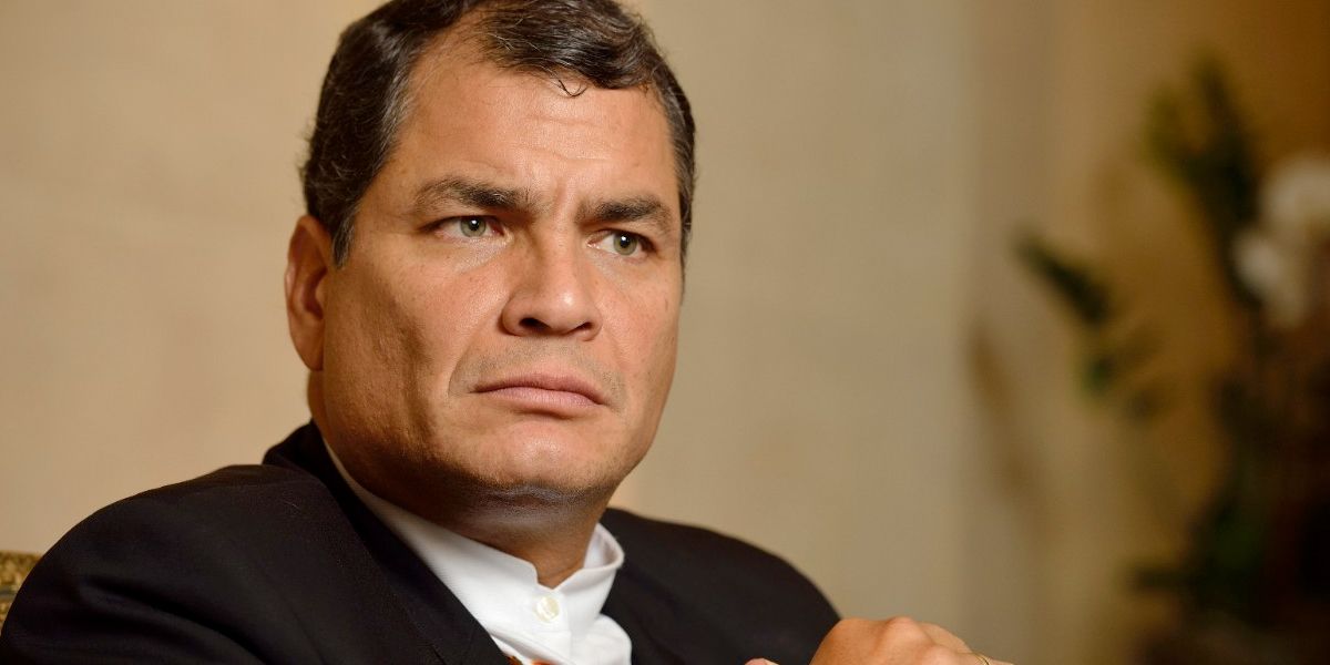 Ordenan prisión preventiva contra el expresidente de Ecuador, Rafael Correa