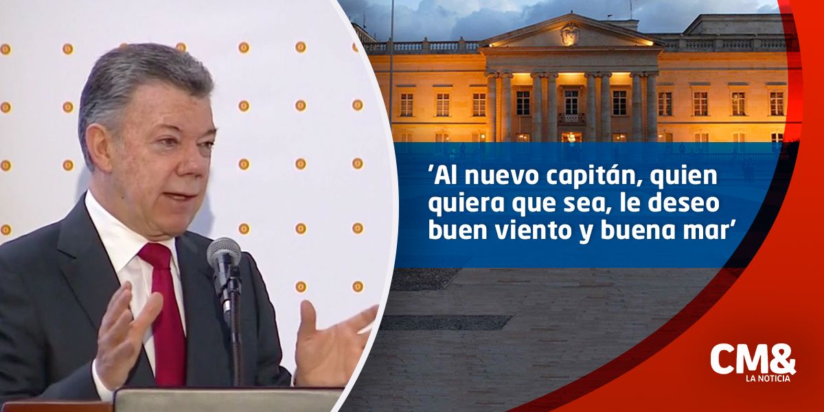 Presidente Juan Manuel Santos envió un nuevo mensaje a su sucesor