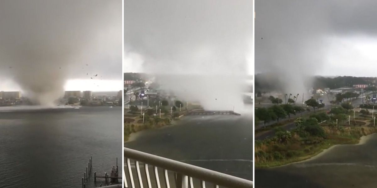 Poderosa tempestad generó pánico en Florida