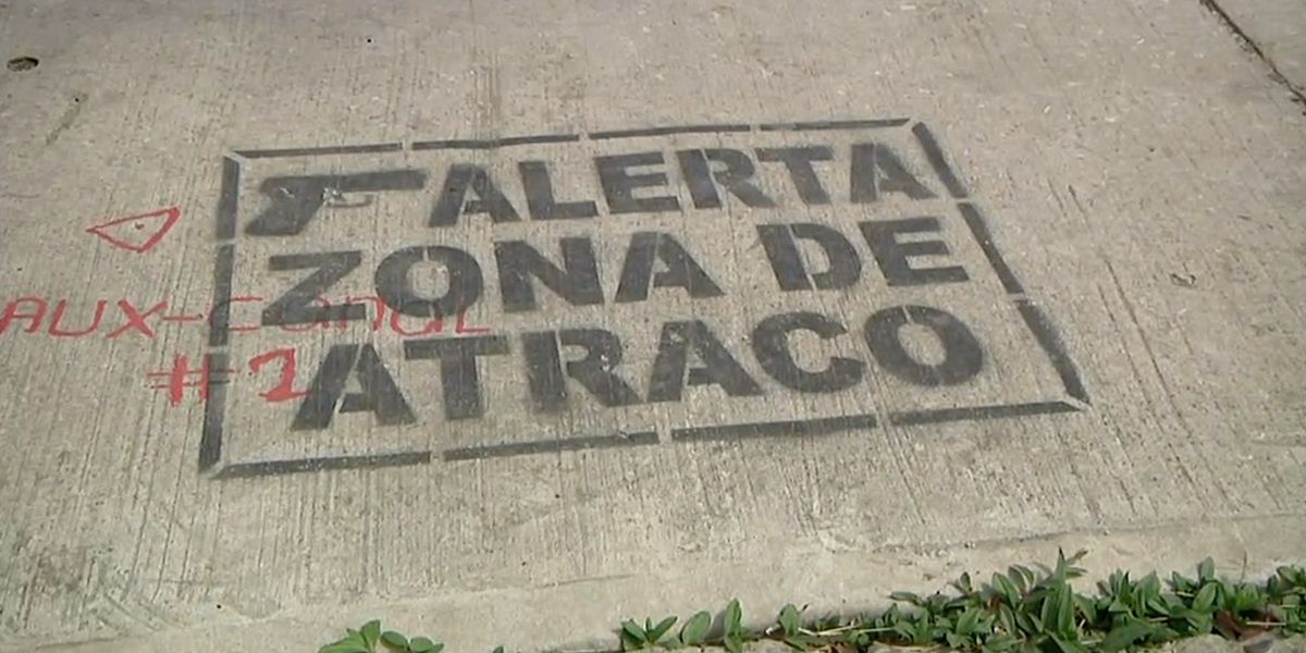 Habitantes en Barranquilla marcan zonas de inseguridad tras indiferencia de la Policía
