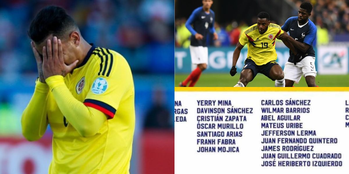 Lista de 23 jugadores de la Selección Colombia que circula en redes es falsa