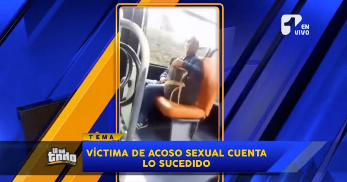 Joven grabó a hombre masturbándose en un bus de servicio público en Bogotá