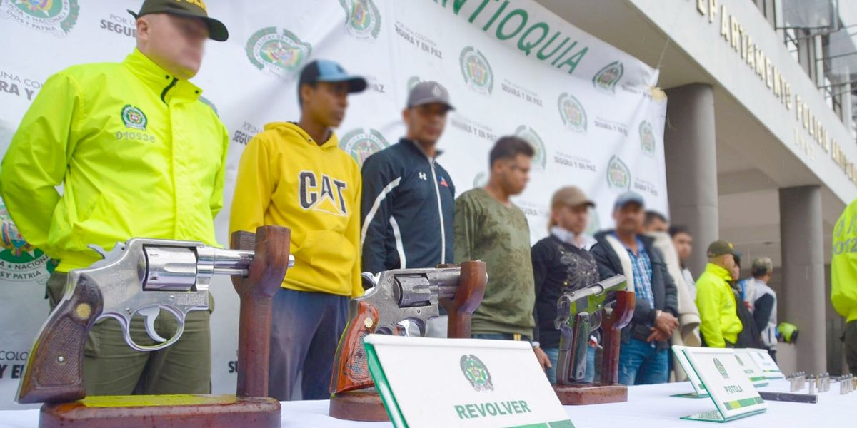 Capturados 13 integrantes del ‘Clan del Golfo’ en Antioquia