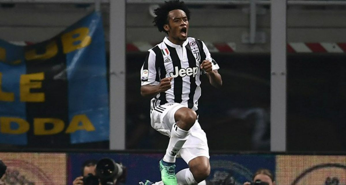 Juventus y Cuadrado van por el título de la Serie A en Italia
