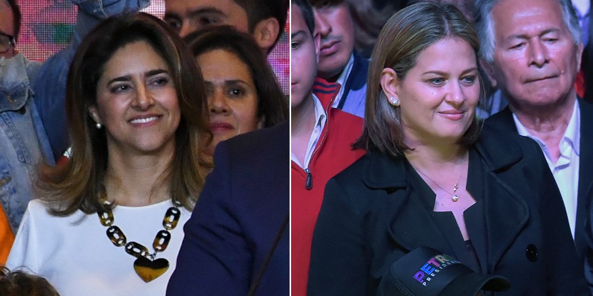 ¿Quiénes son María Juliana Ruiz y Verónica Alcocer, las mujeres de los candidatos?