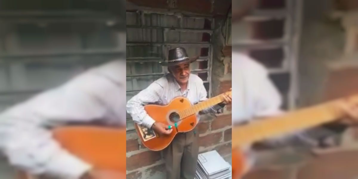Don José demuestra su talento para el canto con este tierno video
