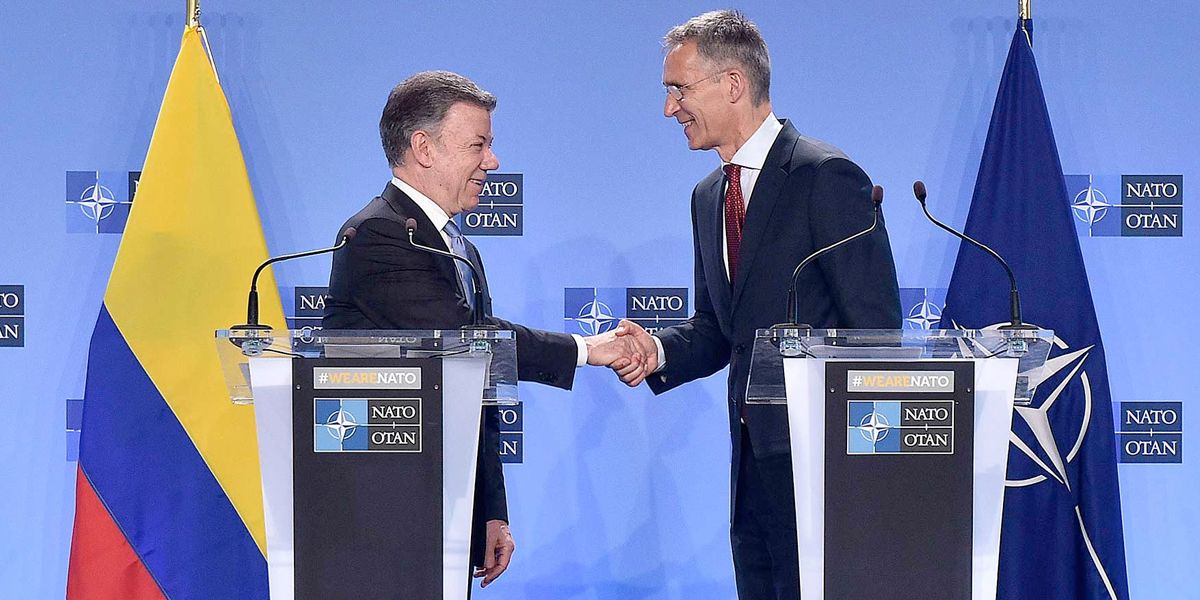 Colombia se convierte en el primer país de América Latina en ingresar a la OTAN