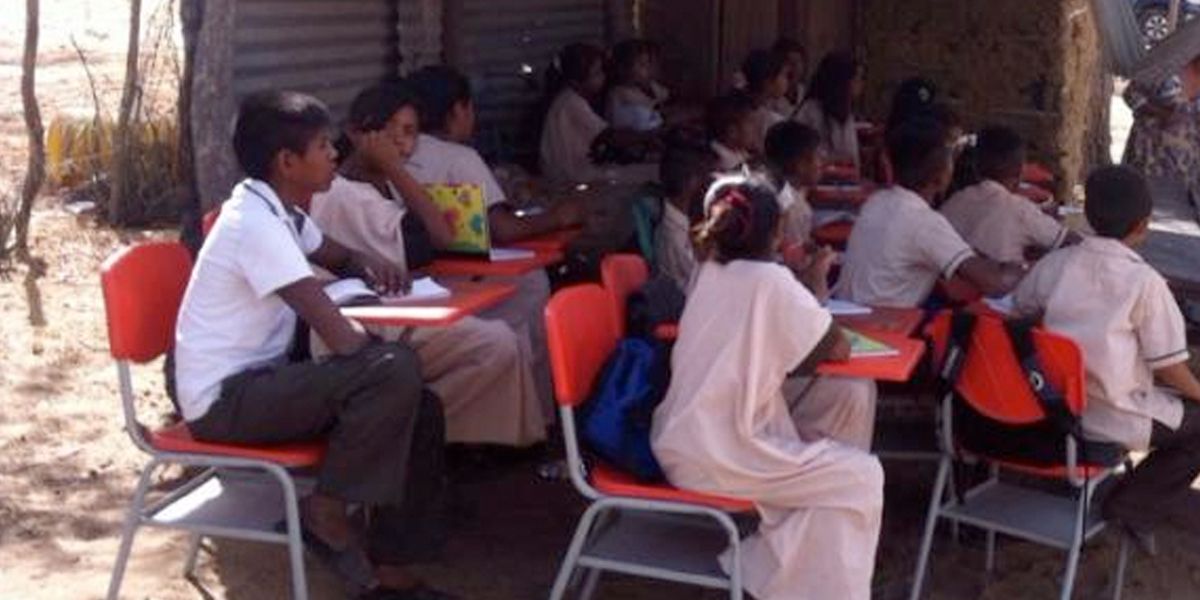 Detienen cierre de aula etnoeducativa Wayúu en La Guajira