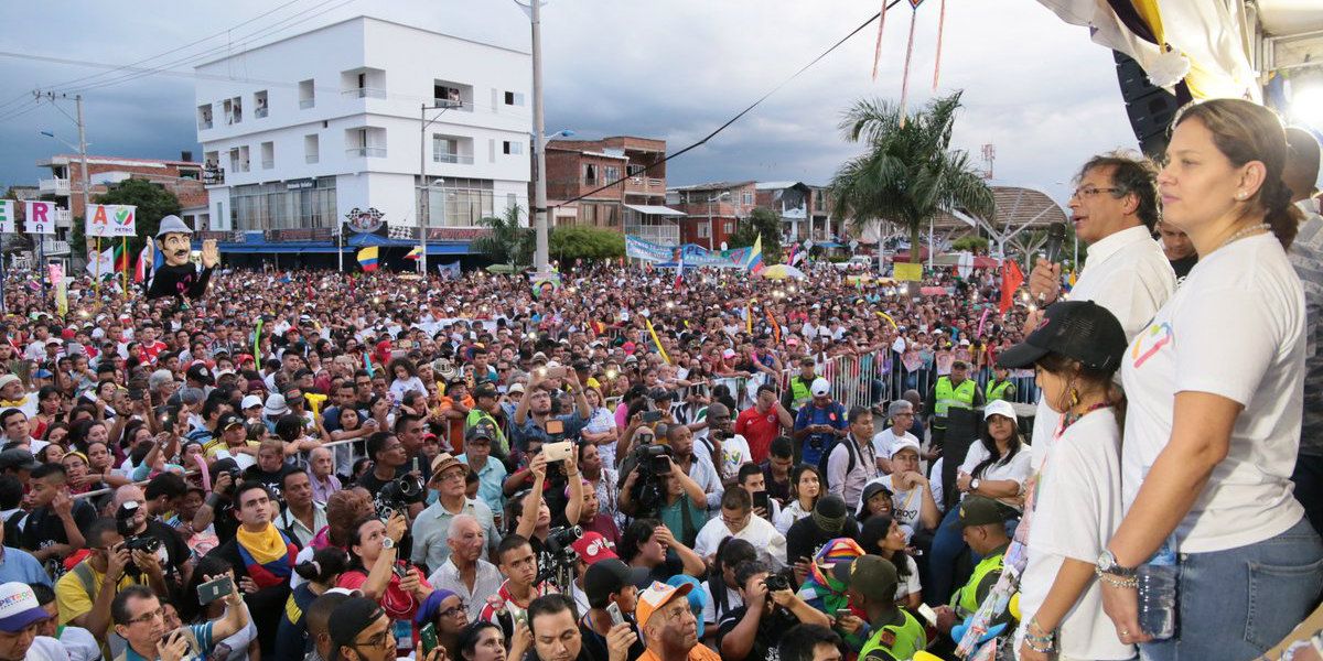 Gustavo Petro espera miles de personas en Barranquilla