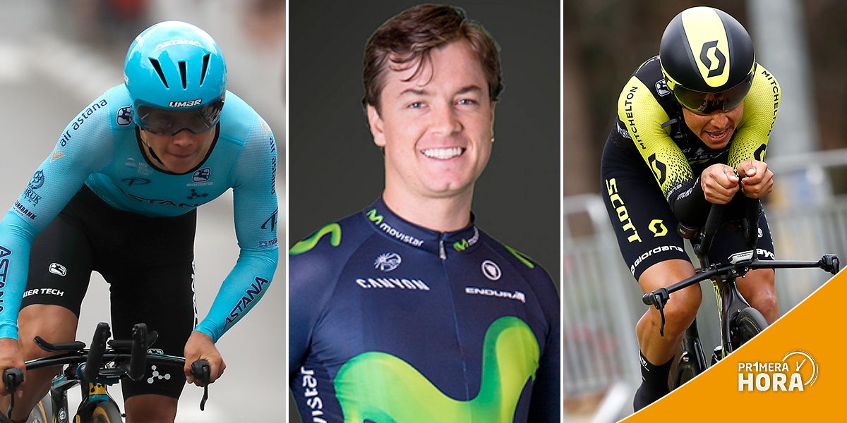 Tres colombianos líderes en el Giro de Italia 2018