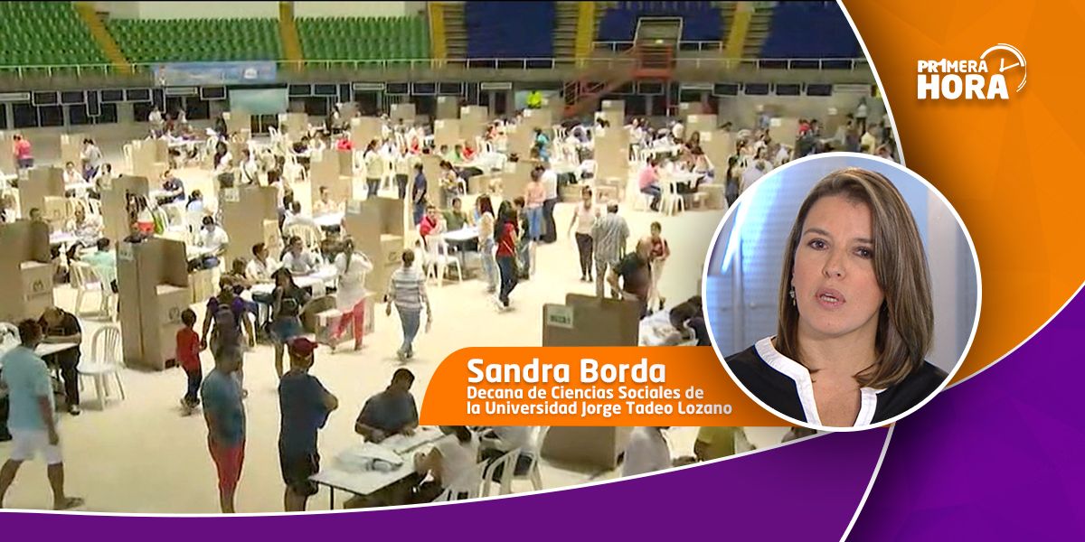 ‘La gente tiene menos argumentos para no salir a votar’: Sandra Borda